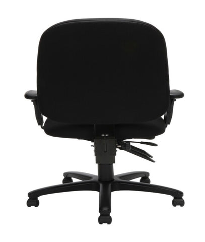 OFM Computer Task Chair Black w/Arms Fully Adjustable