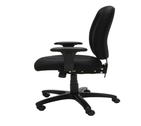 OFM Computer Task Chair Black w/Arms Fully Adjustable