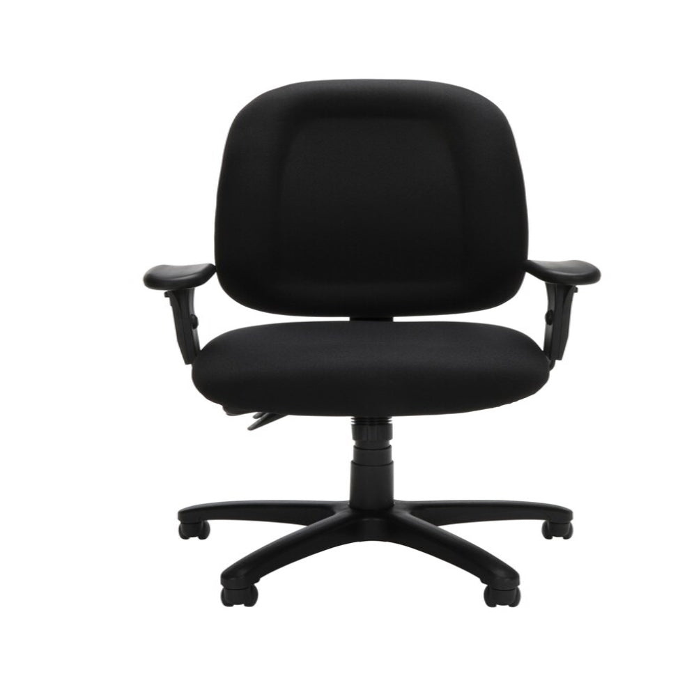 OFM Computer Task Chair Black w/Arms Fully Adjustable