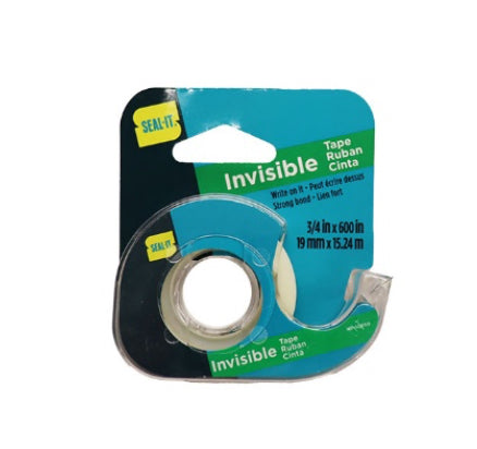 Seal-It Invisible Tape Plastic Dispenser