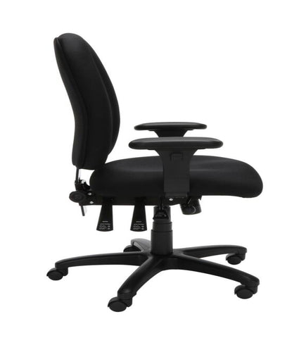 OFM Computer Task Chair Black w/Arms Fully Adjustable