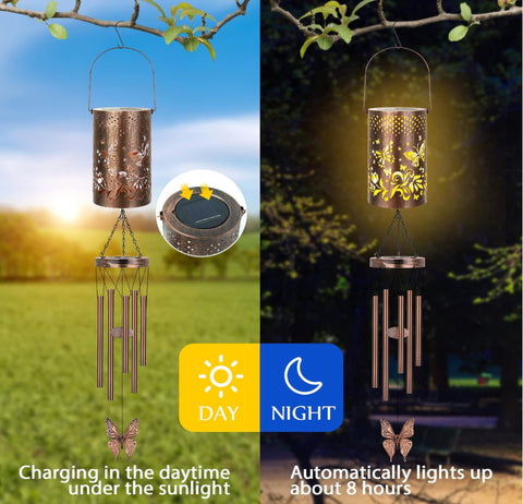 Metal Solar Wind Chime