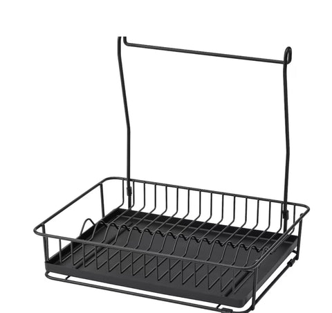 Dish drainer, black