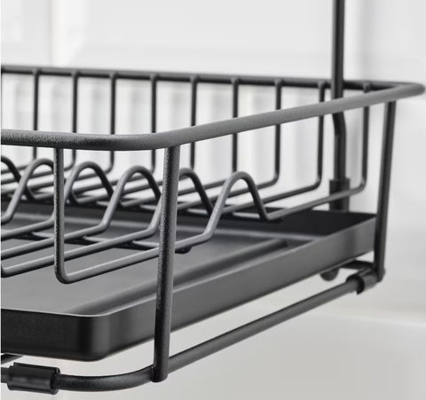 Dish drainer, black