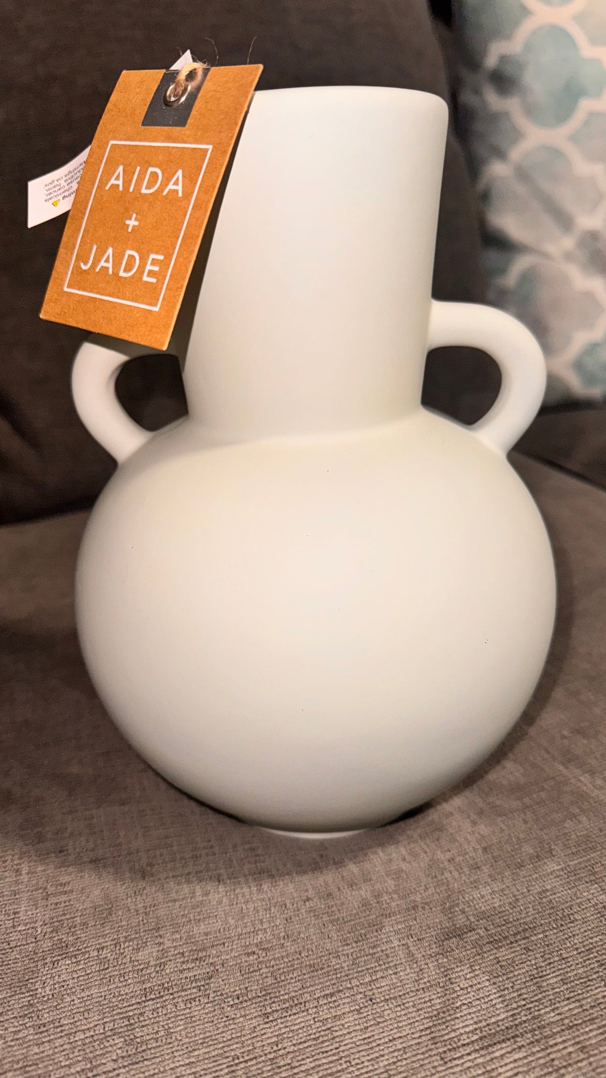 Modern Matte White Vase