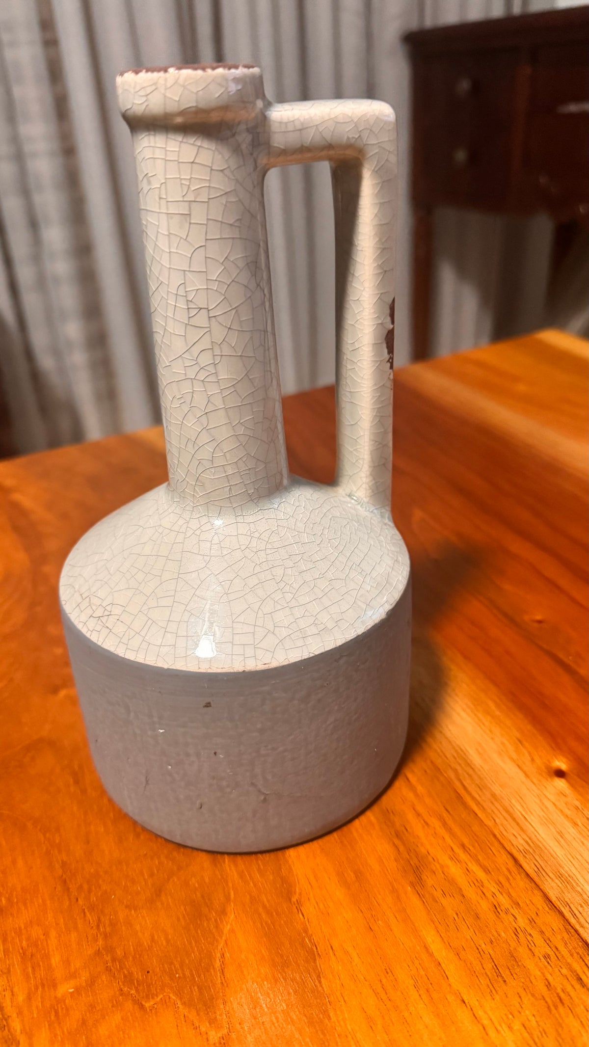 Medium Two-Tonec Ceramic Vase